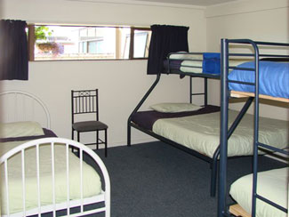 5 bed dorm, Motueka backpackers