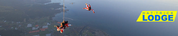 Parachute from Motueka airport, enjoy the views of Tasman Bay